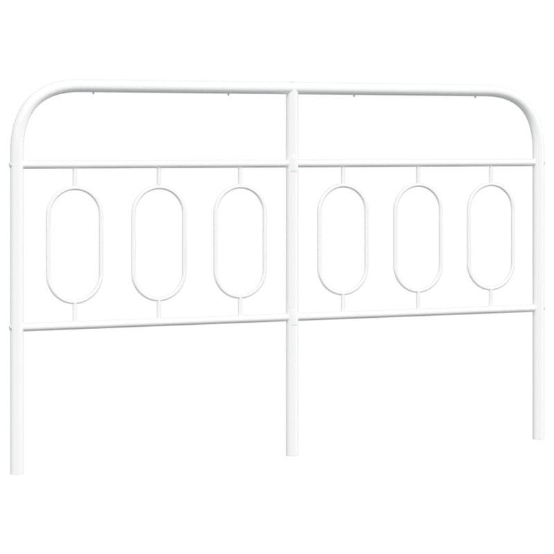 vidaXL fehér fém fejtámla 150 cm