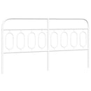 vidaXL fehér fém csere fejtámla 160 cm