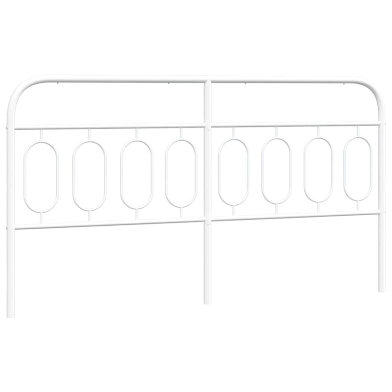 vidaXL fehér fém fejtámla 193 cm