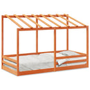 vidaXL viaszbarna tömör fenyőfa gyerekágytető 100 x 200 cm