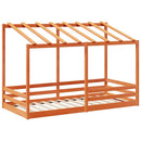 vidaXL viaszbarna tömör fenyőfa gyerekágytető 100 x 200 cm
