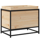 vidaXL tömör fenyőfa kerti virágtartó 60 x 40 x 50 cm