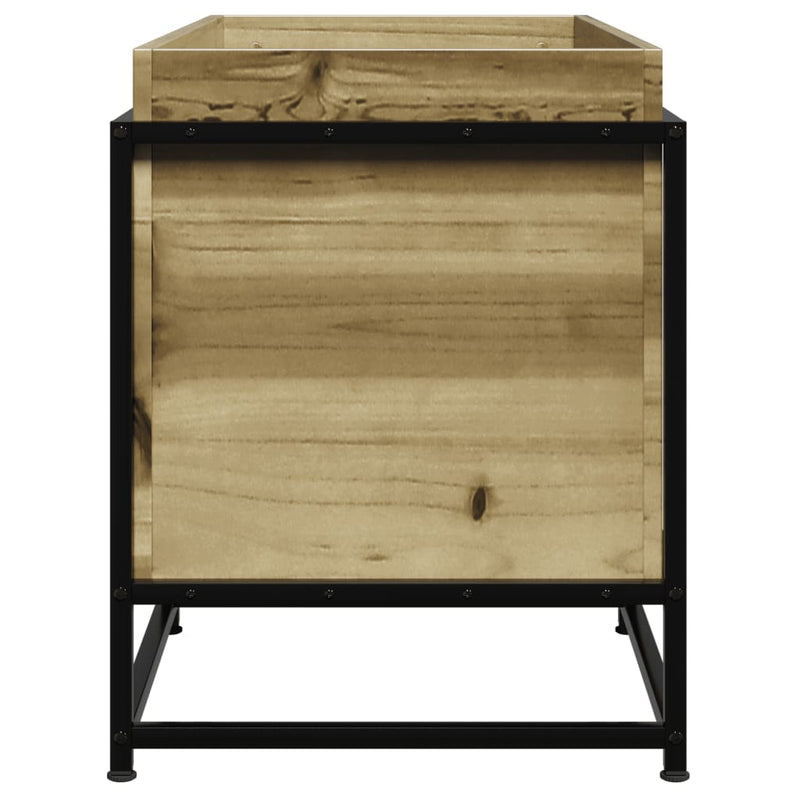 vidaXL impregnált fenyőfa kerti virágláda 80 x 40 x 50 cm