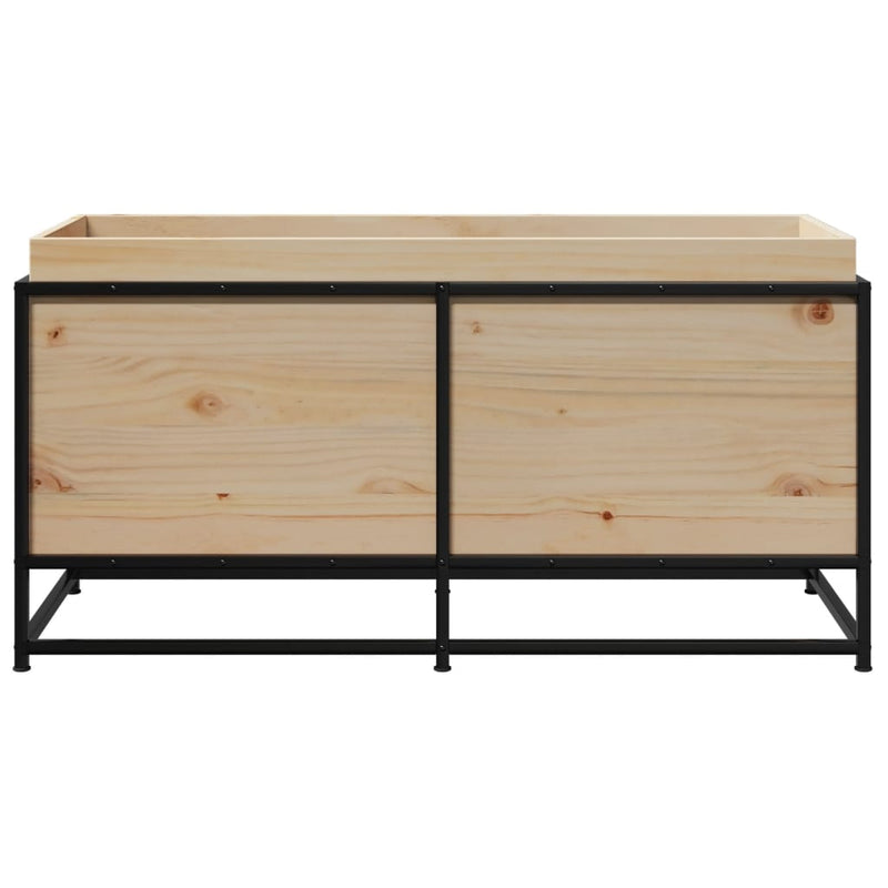 vidaXL tömör fenyőfa kerti virágláda 100 x 40 x 50 cm