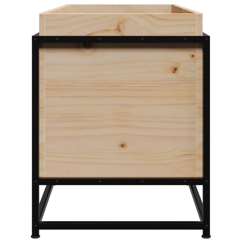 vidaXL tömör fenyőfa kerti virágláda 100 x 40 x 50 cm