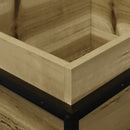 vidaXL impregnált fenyőfa kerti virágláda 100 x 40 x 50 cm