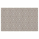 vidaXL többszínű bel/kültéri csúszásgátló rövidszálú szőnyeg 190x300cm