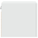 vidaXL fehér szerelt fa faliszekrény 30 x 42,5 x 40 cm