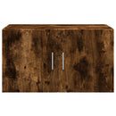 vidaXL füstös tölgy színű szerelt fa faliszekrény 70 x 42,5 x 40 cm