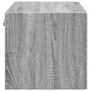 vidaXL szürke sonoma színű szerelt fa faliszekrény 80 x 42,5 x 40 cm