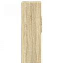 vidaXL sonoma tölgy szerelt fa magasszekrény 30 x 42,5 x 124 cm