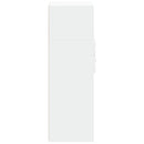 vidaXL fehér szerelt fa magasszekrény 50 x 42,5 x 124 cm