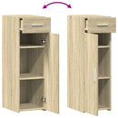 vidaXL sonoma tölgy színű szerelt fa tálalóasztal 30 x 42,5 x 93 cm