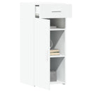 vidaXL fehér szerelt fa tálalószekrény 40 x 42,5 x 93 cm