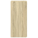 vidaXL sonoma tölgy színű szerelt fa tálalószekrény 40 x 42,5 x 93 cm