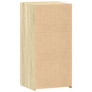 vidaXL sonoma tölgy színű szerelt fa tálalószekrény 45 x 42,5 x 93 cm