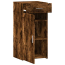 vidaXL füstös tölgy színű szerelt fa tálalószekrény 45 x 42,5 x 93 cm