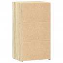 vidaXL sonoma tölgy színű szerelt fa tálalószekrény 50 x 42,5 x 93 cm