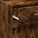 vidaXL füstös tölgy színű szerelt fa tálalószekrény 50 x 42,5 x 93 cm