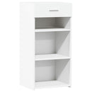 vidaXL fehér szerelt fa tálalószekrény 45x42,5x93 cm