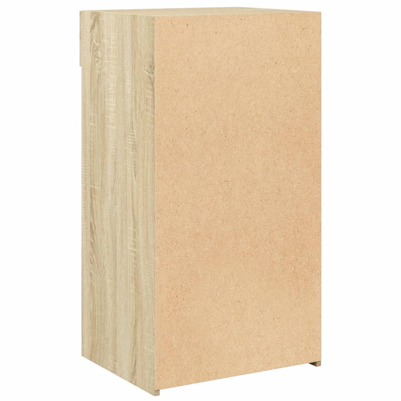vidaXL sonoma tölgy színű szerelt fa tálalóasztal 50 x 42,5 x 93 cm