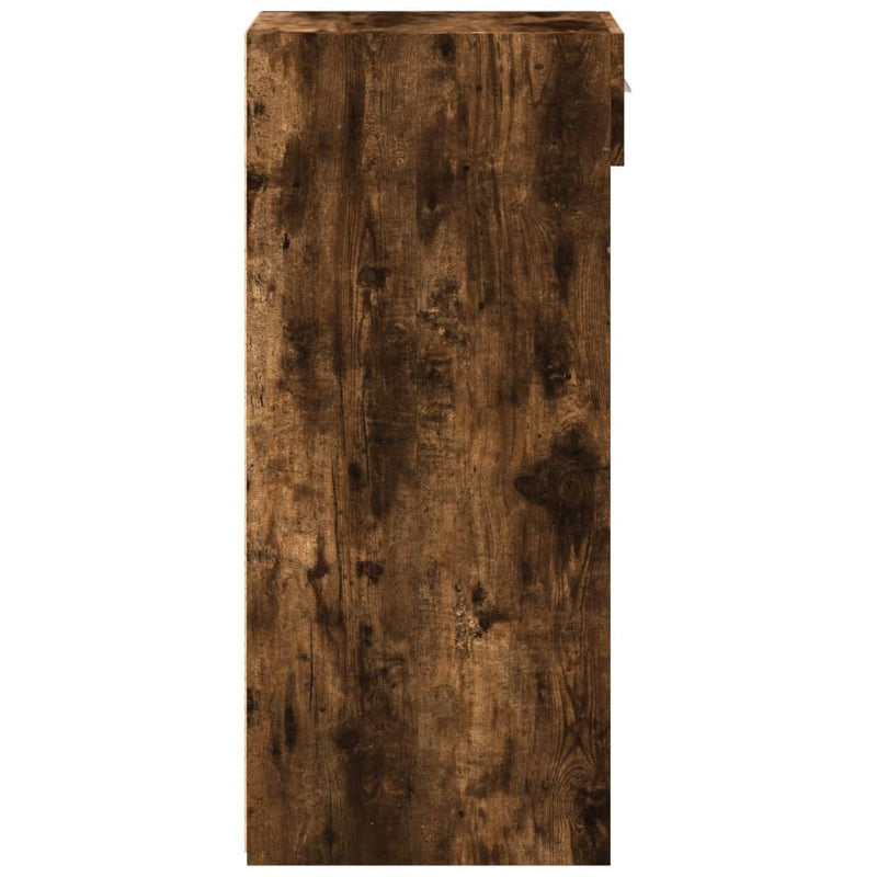 vidaXL füstös tölgy színű szerelt fa tálalószekrény 50 x 42,5 x 93 cm