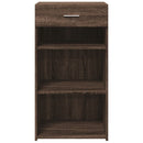 vidaXL barna tölgy színű szerelt fa tálalószekrény 50 x 42,5 x 93 cm