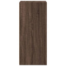 vidaXL barna tölgy színű szerelt fa tálalószekrény 40 x 41 x 93 cm