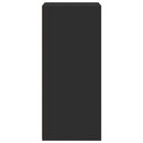 vidaXL fekete szerelt fa tálalószekrény 45 x 41 x 93 cm