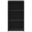 vidaXL fekete szerelt fa tálalószekrény 50 x 41 x 93 cm