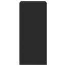 vidaXL fekete szerelt fa tálalószekrény 50 x 41 x 93 cm