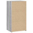 vidaXL szürke sonoma színű szerelt fa tálalószekrény 50 x 41 x 93 cm