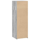 vidaXL szürke sonoma színű szerelt fa magasszekrény 40 x 41 x 124 cm