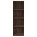 vidaXL barna tölgy színű szerelt fa magasszekrény 40 x 41 x 124 cm
