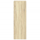 vidaXL sonoma tölgy színű szerelt fa magasszekrény 45 x 41 x 124 cm