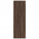 vidaXL barna tölgy színű szerelt fa magasszekrény 50 x 41 x 124 cm