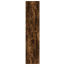 vidaXL füstös tölgy színű szerelt fa magasszekrény 30 x 41 x 185 cm