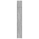vidaXL szürke sonoma szerelt fa vékony tárolószekrény 30x42,5x225 cm