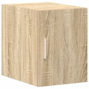 vidaXL sonoma tölgy szerelt fa vékony tárolószekrény 30x42,5x225 cm