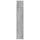 vidaXL szürke sonoma szerelt fa vékony tárolószekrény 40x42,5x225 cm