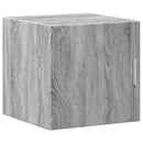 vidaXL szürke sonoma szerelt fa vékony tárolószekrény 40x42,5x225 cm
