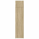vidaXL sonoma tölgy szerelt fa vékony tárolószekrény 50x42,5x225 cm
