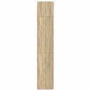 vidaXL sonoma tölgy szerelt fa vékony tárolószekrény 50x42,5x225 cm