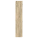 vidaXL sonoma tölgy szerelt fa tárolószekrény 70 x 42,5 x 225 cm