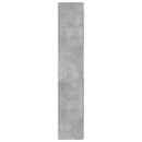 vidaXL betonszürke szerelt fa tárolószekrény 70 x 42,5 x 225 cm