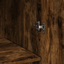 vidaXL füstös tölgy színű szerelt fa tárolószekrény 70 x 42,5 x 225 cm