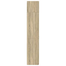 vidaXL sonoma tölgy színű szerelt fa tárolószekrény 80 x 42,5 x 225 cm