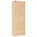 vidaXL sonoma tölgy színű szerelt fa tárolószekrény 80 x 42,5 x 225 cm