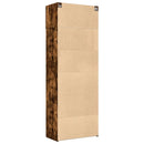 vidaXL füstös tölgy színű szerelt fa tárolószekrény 80 x 42,5 x 225 cm