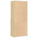 vidaXL sonoma tölgy szerelt fa magasszekrény 80 x 42,5 x 185 cm